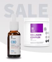 CBD Olaj 500 mg + Collagen Complex Por