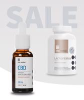 CBD Olaj 500 mg + Laktoferrin BioFerrin®-nel