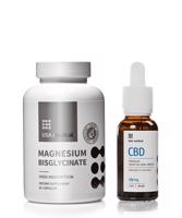 CBD Olaj 500 mg + Magnesium Bisglycinate kapszula