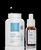 CBD Olaj 500 mg + Ultra Joint Flex kapszula C-vitaminnal