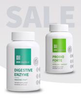 Emésztőenzim keverék kapszula + Bélflóra támogató kapszula