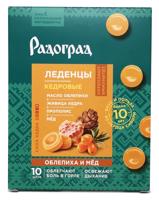 HealthNA Torokcukorka cédrusgyantával, cédrusolajjal, propolisszal, mézzel és homoktövissel 10 db x 3,2g - Radograd