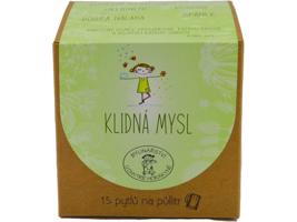 Növényes a bölcs erdésznőnél Adagolt gyógytea "Békés elme"- 45g (15x3g) - Bylinářství U Chytré horákyně